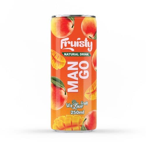 Fruisty Natural Drink (Can) — Mango