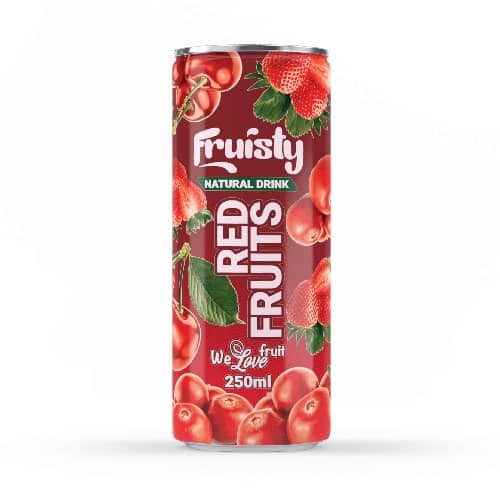 Fruisty Natural Drink (Can) — Red Fruits