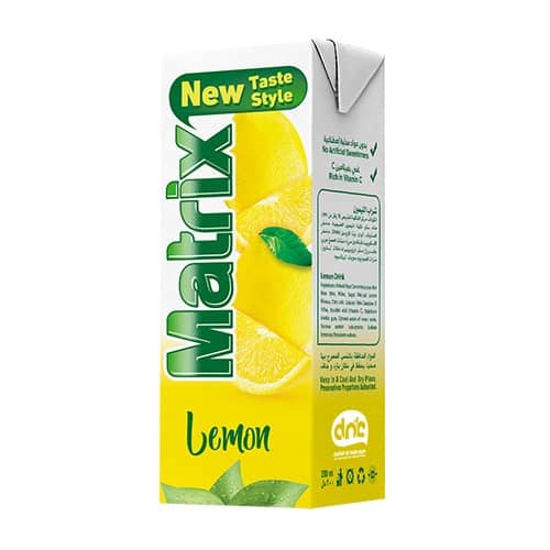 Matrix Juice (Carton) — Lemon