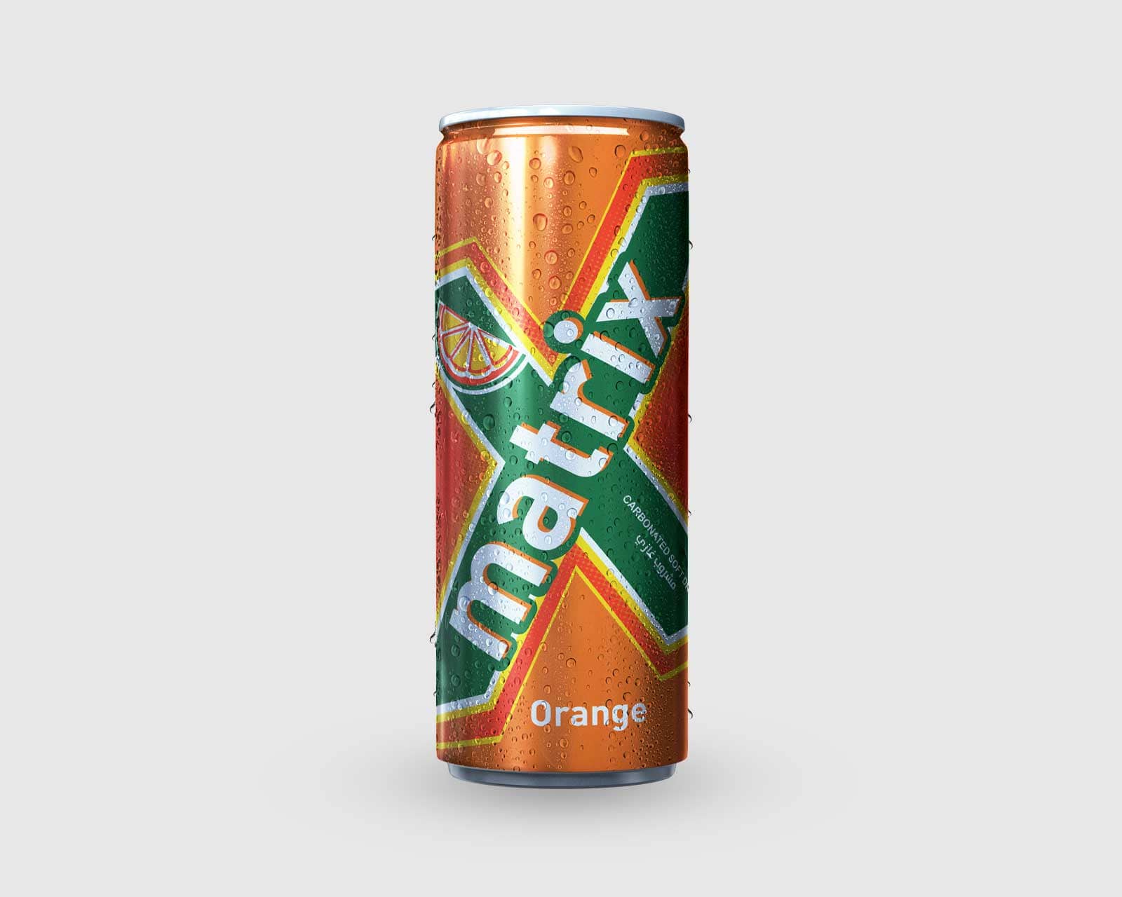 Matrix Carbonated Drink — Orange