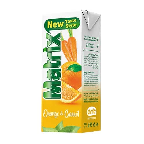 Matrix Juice (Carton) — Orange & Carrot