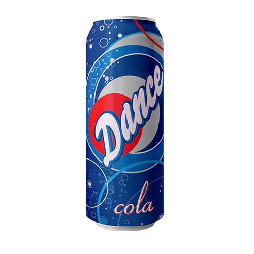 Dance Carbonated Drink — Cola
