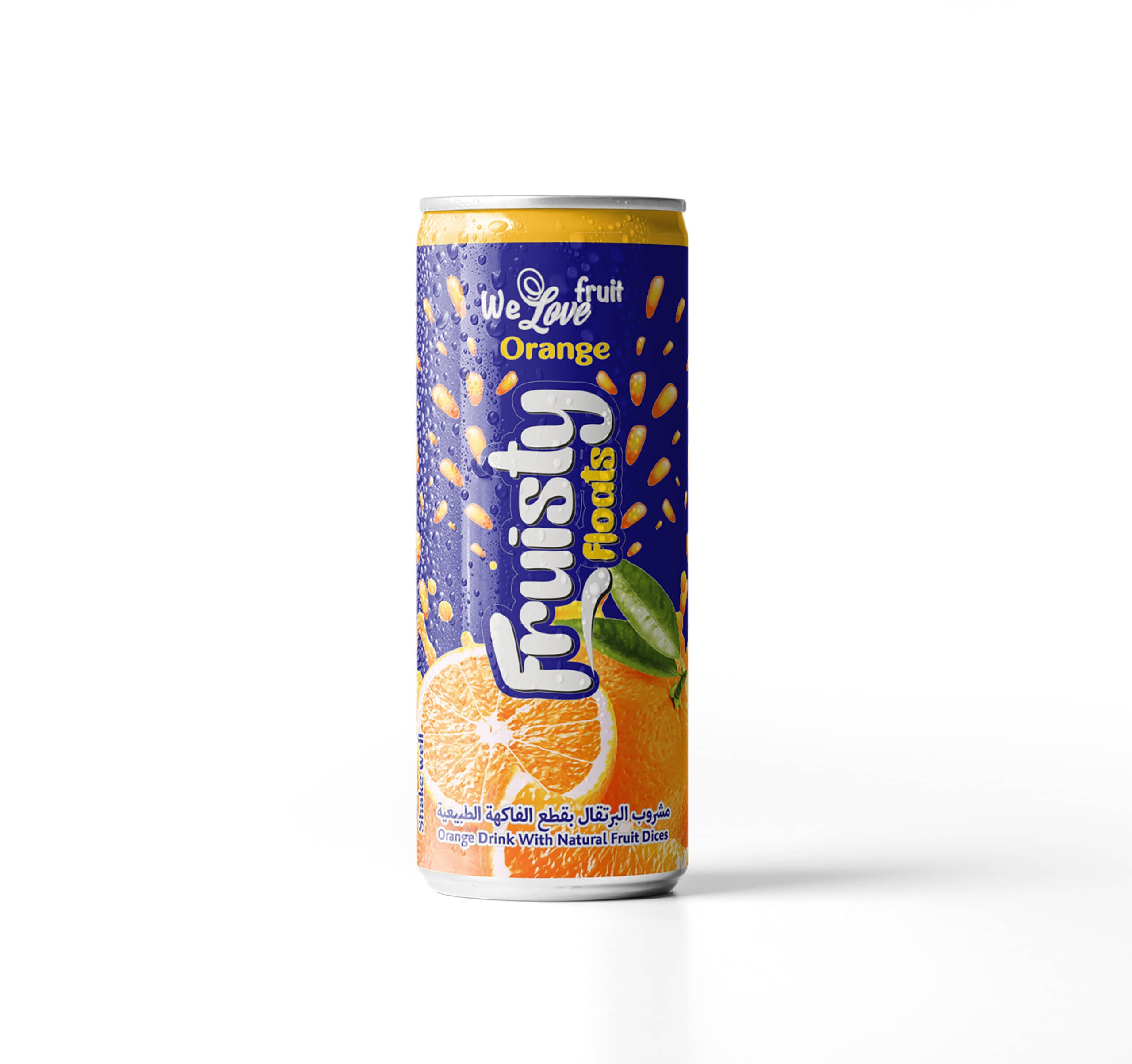 Fruisty Floats Juice — Orange