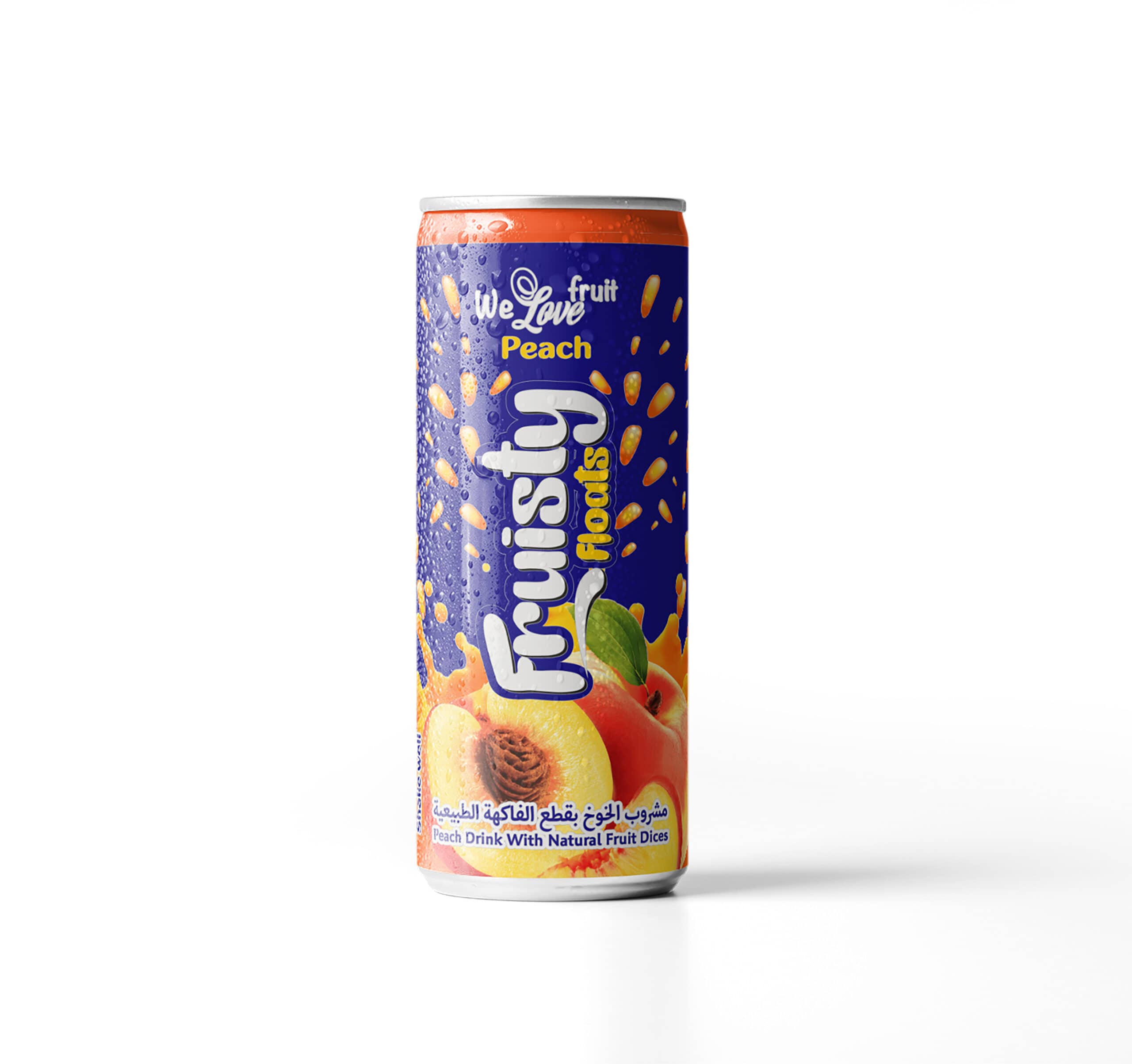 Fruisty Floats Juice — Peach