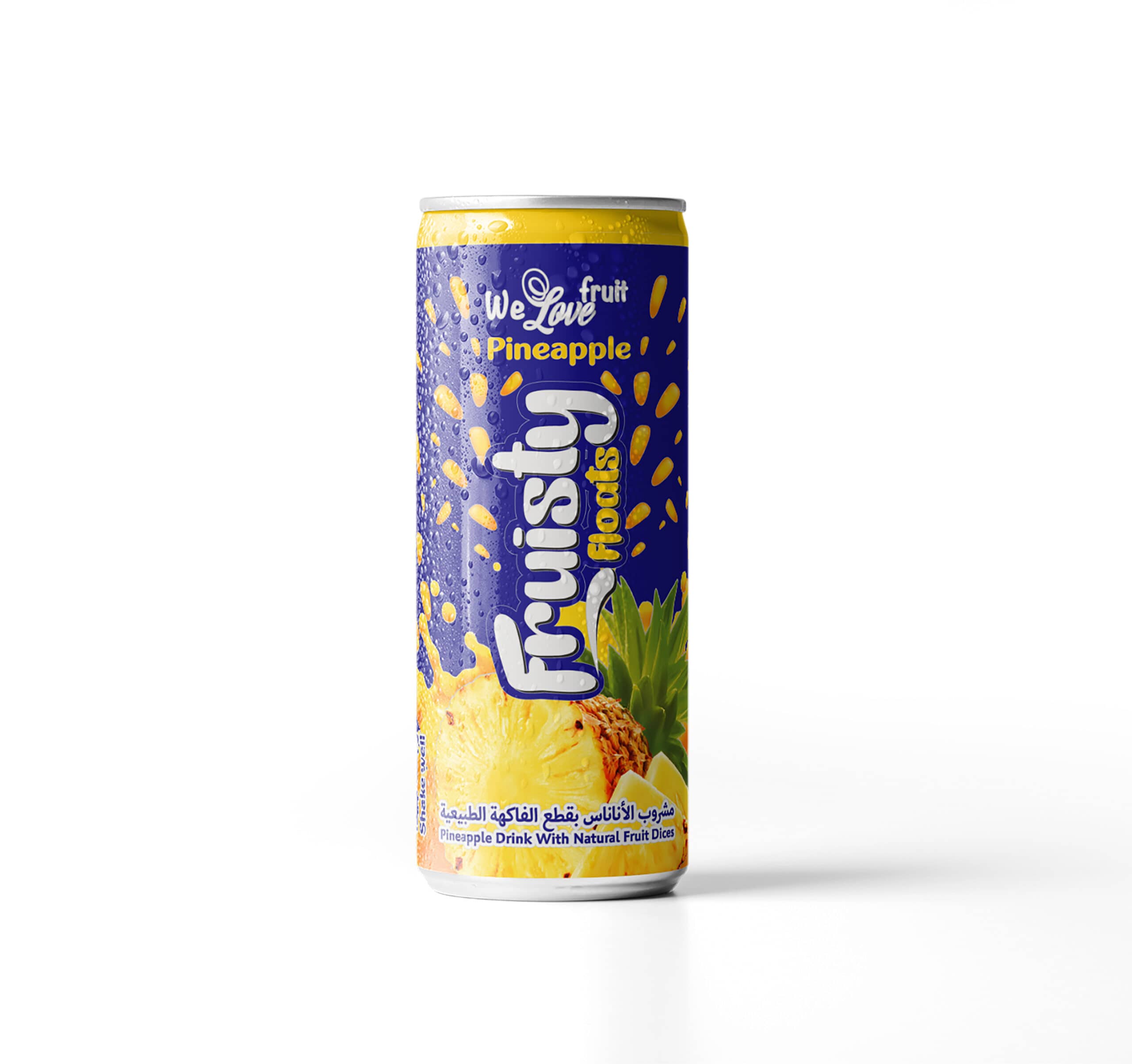 Fruisty Floats Juice — Pineapple